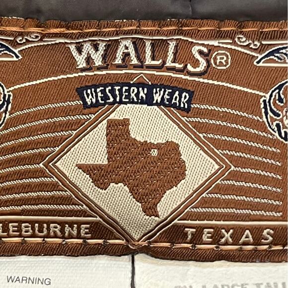 Walls Women’s 2XLT Gray Quilted Jacket Zip-Front Long Sleeve Workwear Insulated - Picture 3 of 8